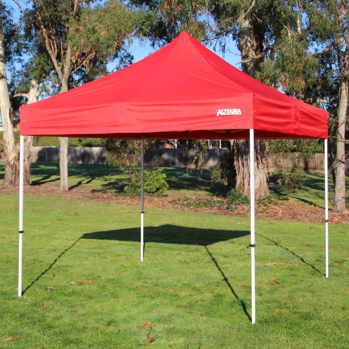 Altegra Premium Steel 3x3 Red Marquee/gazebo