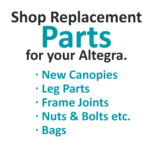 Altegra gazebo spare parts - find replacement parts for your Altegra gazebo or