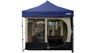 Altegra Inner Tent doors unzipped and open showing the huge entry.