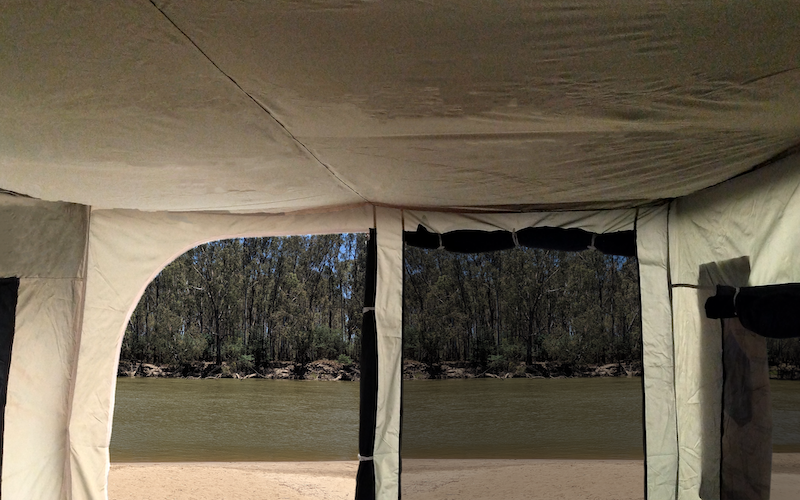Altegra inner tent internal ceiling height - 2m internal height.