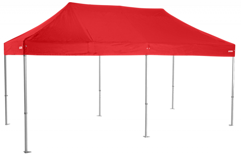 Altegra 3x6m Heavy Duty Marquee with red canopy - iconic Marquees Melbourne, developed since 2004 and loved by events coordinators and schools Australia-wide.