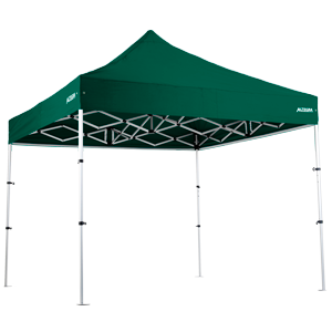 Altegra Pro Lite Compact 3x3m Gazebo - the internationally awarded Australian compact gazebo innovation with green UPF50+ canopy.