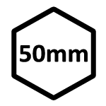Altegra 50mm hexagonal frame icon