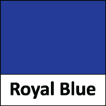 Altegra custom printed marquee - unprinted canopy panel colour swatch - Royal Blue