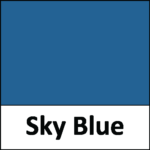 Altegra custom printed marquee - unprinted canopy panel colour swatch - Sky Blue