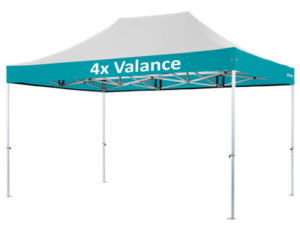 Altegra custom heavy duty 3x4.5m gazebo image - 4x valance print