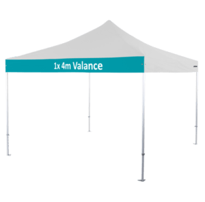 Altegra Heavy Duty custom 4x4m marquee - 1 x 4m valance print icon