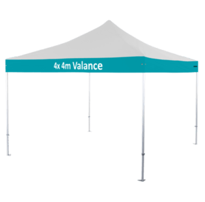 Altegra Heavy Duty custom 4x4m marquee - 4x 4m valance print icon