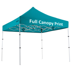 Altegra Premium Steel "Compact" 3x3m Gazebo with custom canopy printing - Full Canopy print