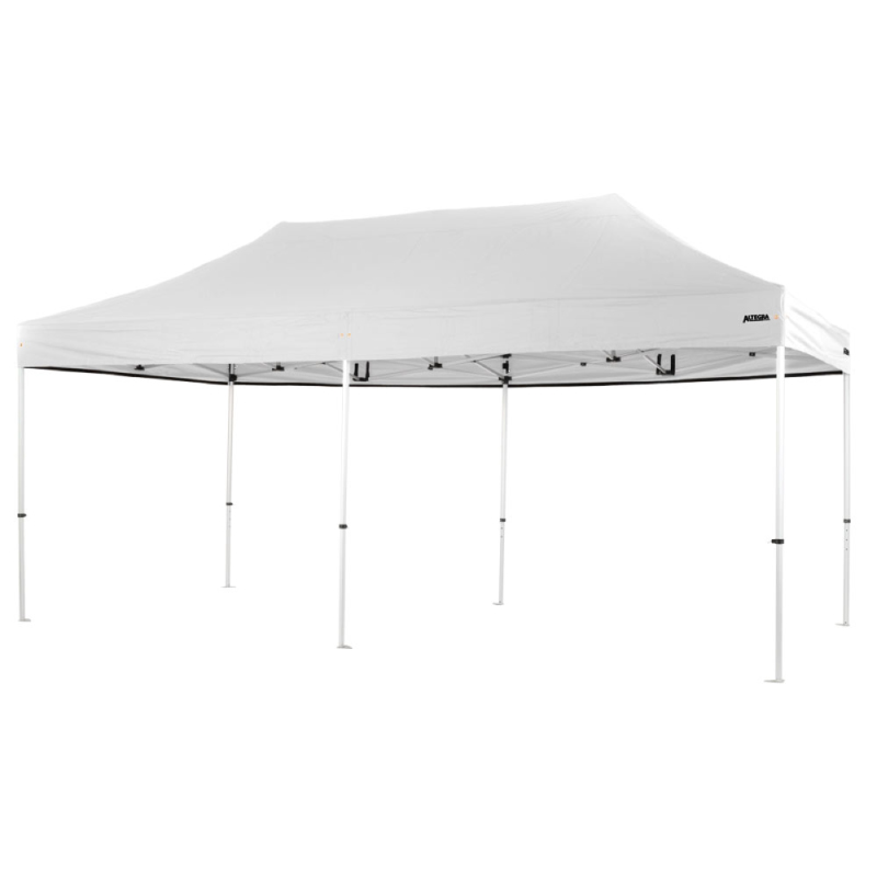 Altegra Pro Lite 3x6m folding marquee with White UPF50+ canopy - the lightweight folding event marquee with full Australian event compliance.