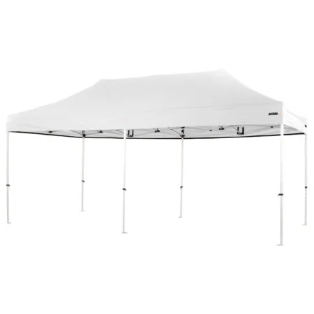 Altegra Pro Lite 3x6m marquee with white UPF50+ canopy - a lighter 3x6m event marquee.