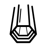 Altegra compact gazebo telescoping frame icon
