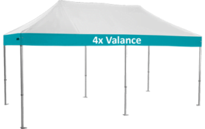 Altegra custom printed 4x8m marquee - 4x Valance icon