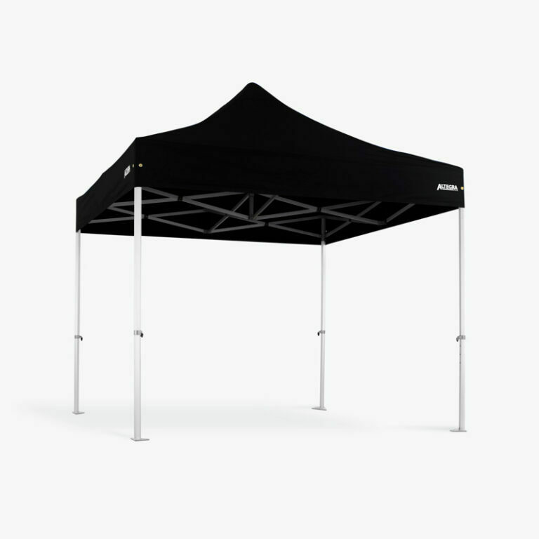 Altegra 3x3m Heavy Duty gazebo in black is Australia's iconic commercial-grade, heavy duty aluminium gazebo. The original hexagonal aluminium gazebo and the only gazebo in Australia with a Lifetime Warranty.