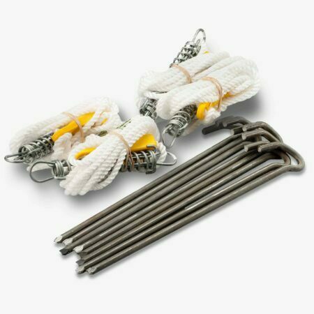Altegra Heavy Duty Pegs and Spring-loaded Guy Ropes