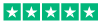 Trustpilot 5 star review icon