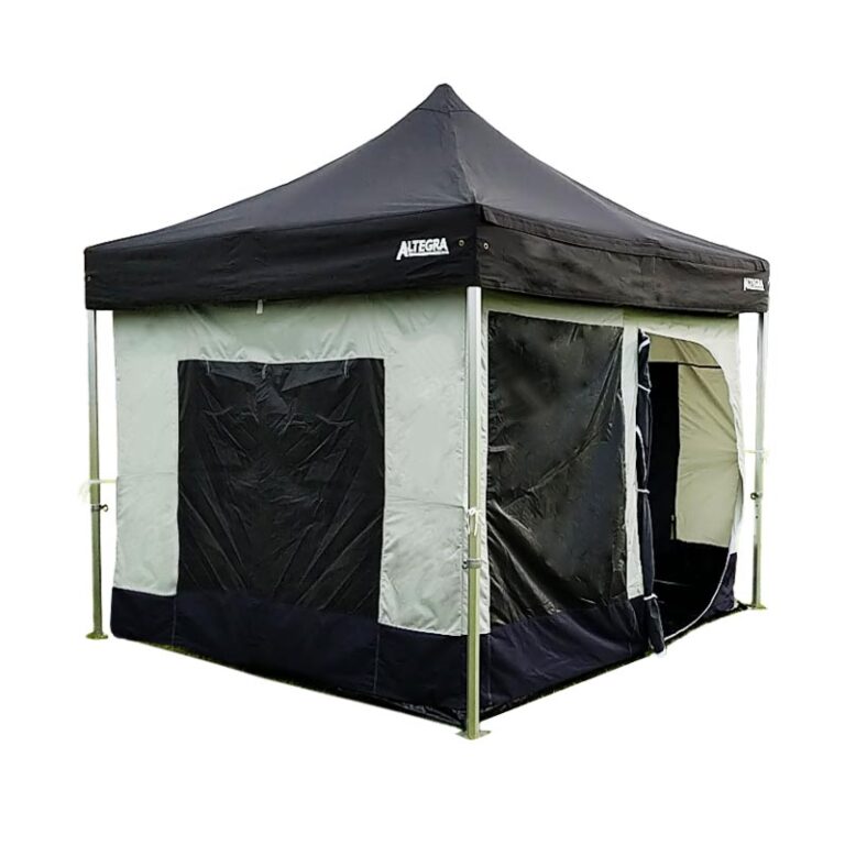 Altegra 3x3m gazebo inner tent - an enclosed internal haven that fits to the interior of most gazebos and marquees. An easy way to add walls, a floor, and a ceiling to your existing pop up gazebo and folding marquee.