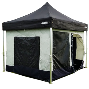 Altegra 3x3m Gazebo Inner Tent - an enclosed haven that easily attaches to most gazebos and pop up marquees. Add a PVC floor, walls, doors and windows to your pop up for protection from the elements or complete privacy.
