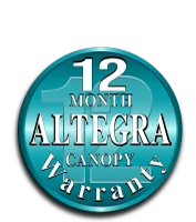 Altegra 12-month canopy warranty icon - leading marquee warranties