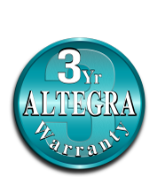 Altegra 3 Year warranty icon - leading marquee manufacturer's warranties