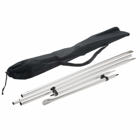 Altegra 3m gazebo awning attachment kit - a 3-piece leading edge is held taught by 2x adjustable stays and all neatly packs into an easy to carry shoulder bag.
