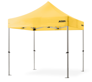 Altegra Pro Lite 3x3m gazebo in yellow - the best light camping gazebo that's built to last.