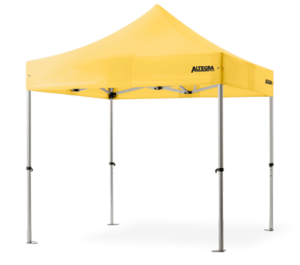 Altegra Pro Lite 3x3m gazebo in yellow - the best light camping gazebo that's built to last.